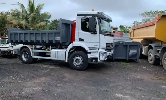Location de camion de chantier, Saint-André, Transport Incadou